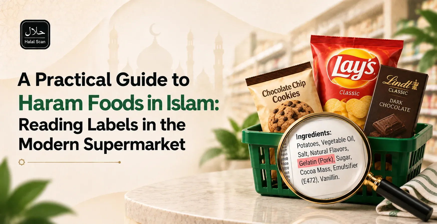 A Practical Guide to Haram Foods in Islam: Reading Labels in the Modern Supermarket