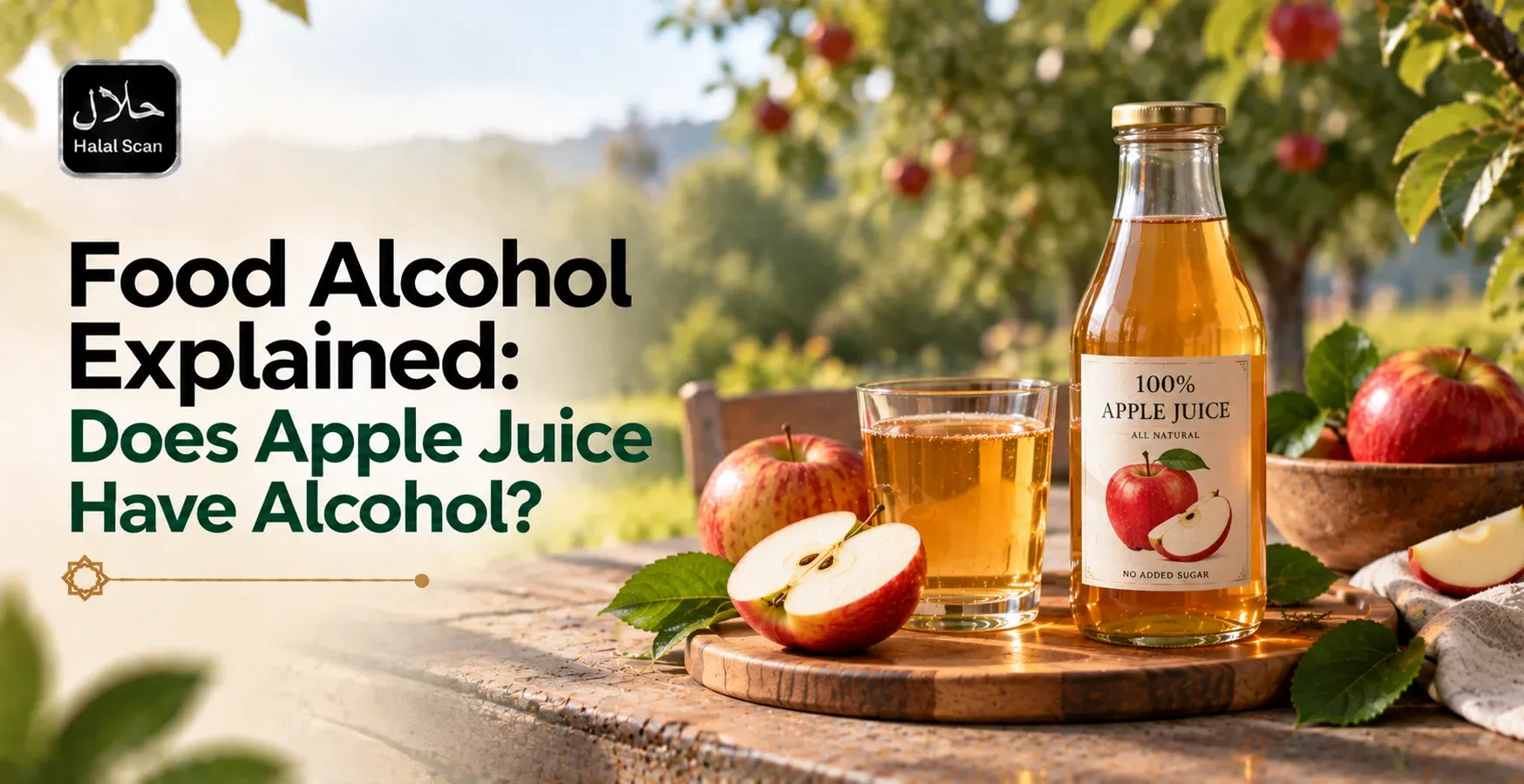 Food Alcohol Explained: Does Apple Juice Have Alcohol?