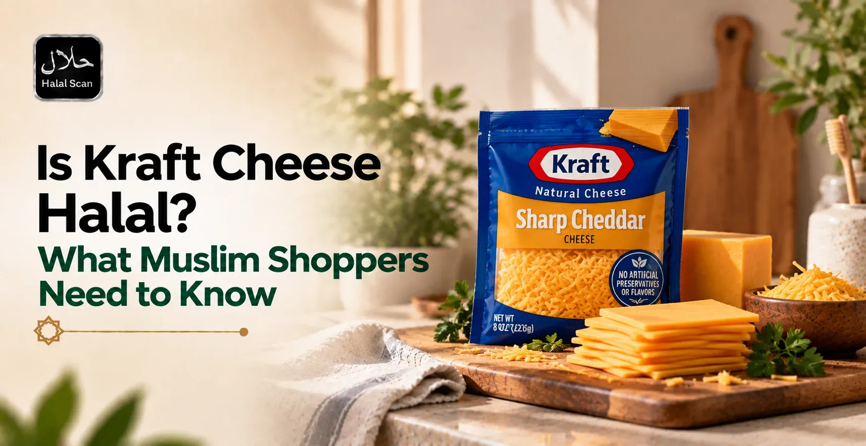 Is Kraft Cheese Halal? What Muslim Shoppers Need to Know