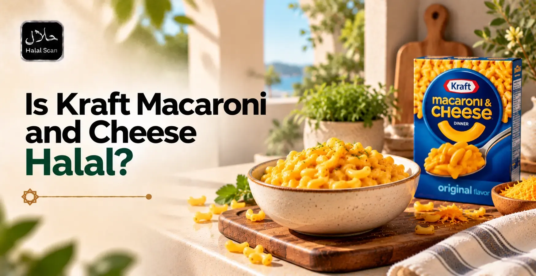 Is Kraft Macaroni and Cheese Halal?