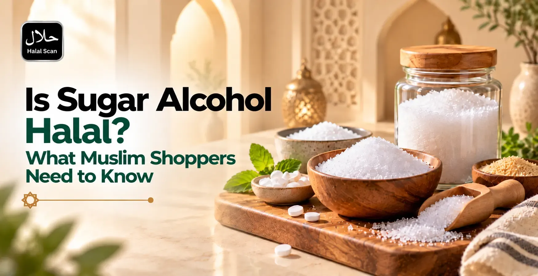Is Sugar Alcohol Halal? What Muslim Shoppers Need to Know