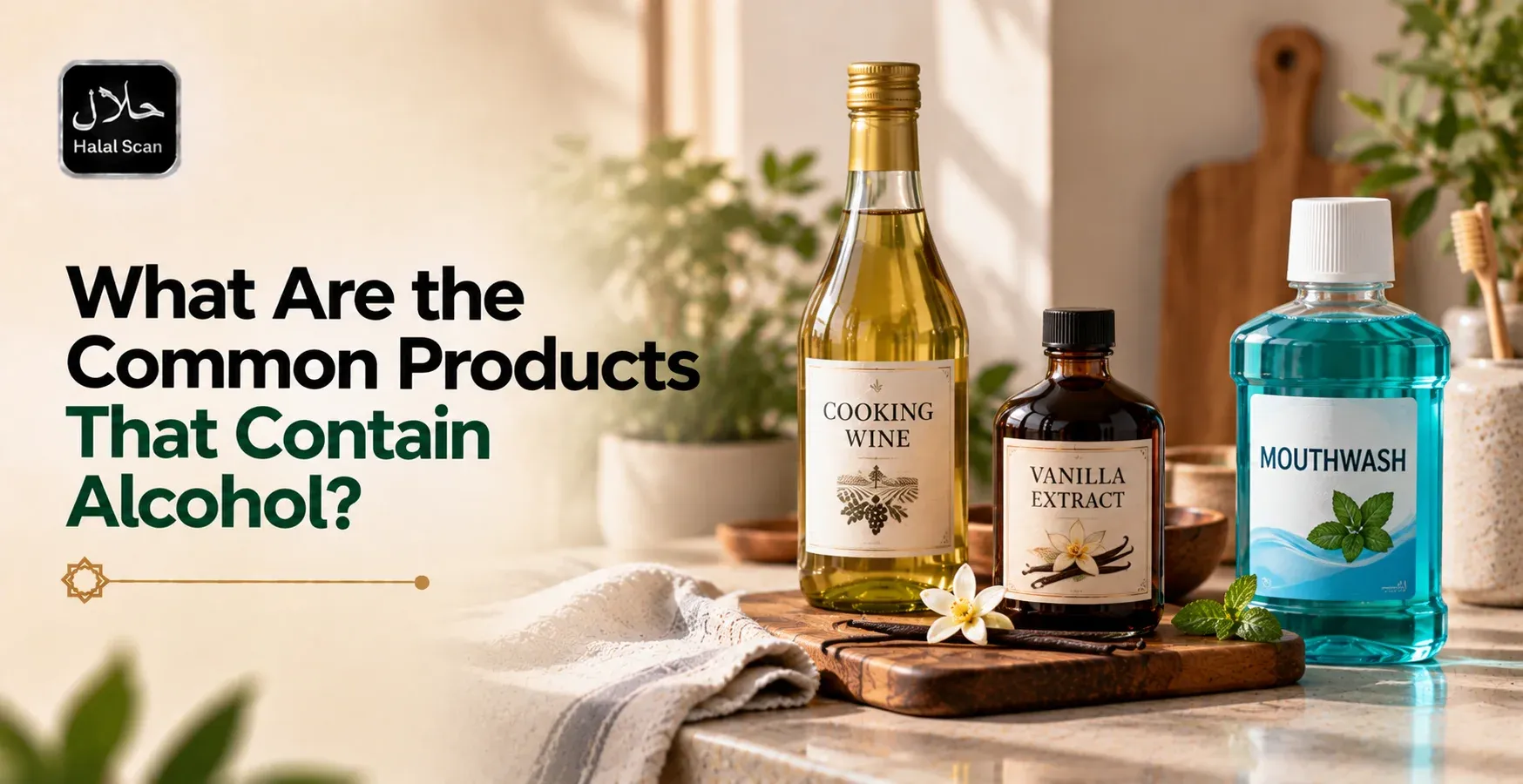 What Are the Common Products That Contain Alcohol?
