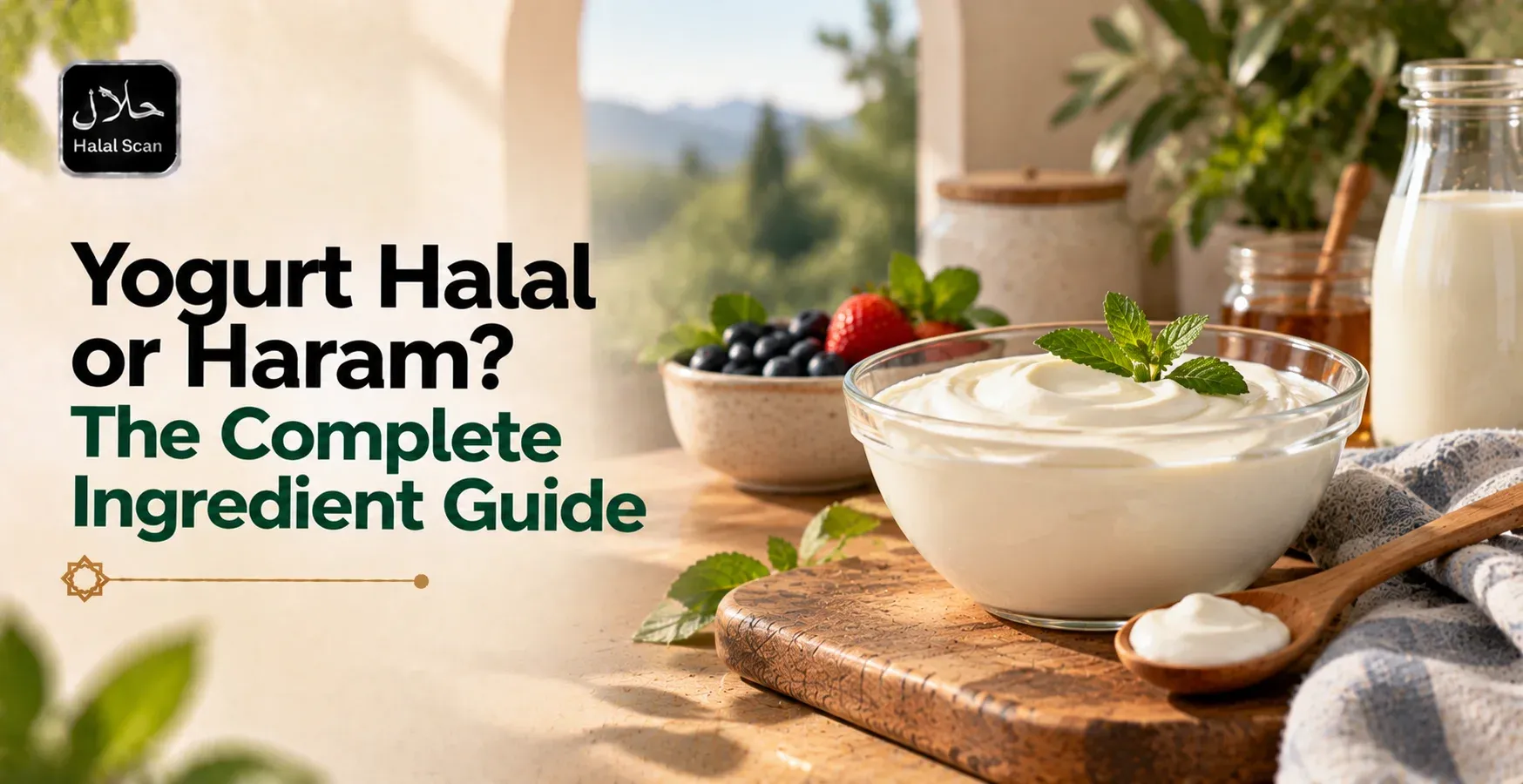 Yogurt Halal or Haram? The Complete Ingredient Guide